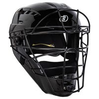 Force3 Pro Gear Hockey Style Defender Adult Catcher's Helmet in Black