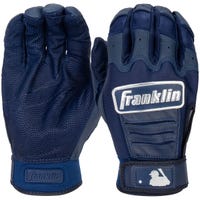 Franklin CFX Chrome Adult Batting Gloves in Navy Size Large