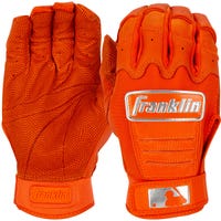 Franklin CFX Chrome Adult Batting Gloves in Orange Size X-Large