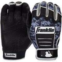 Franklin CFX Pro Digi Camo Boy's Batting Gloves in Black/Digi Camo Size Large