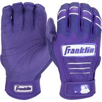 Franklin CFX Pro Hi-Lite Men's Batting Gloves in Purple Size Large