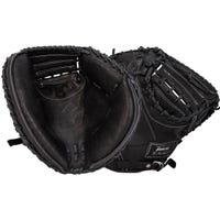 Franklin CTZ5000 22420 33.5" Catcher's Mitt - Black/Chrome Size 33.5 in