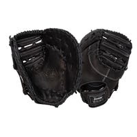 Franklin CTZ5000 22421 12.5" Baseball First Base Mitt - Black/Chrome Size 12.5 in