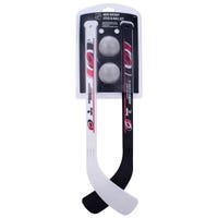 Franklin NHL Mini Hockey Stick & Ball Set in Carolina Hurricanes