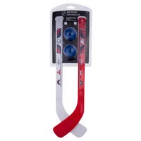 Franklin NHL Mini Hockey Stick & Ball Set in Washington Capitals