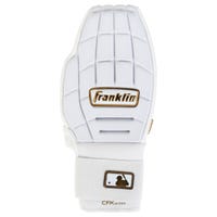 Franklin PRT Series CFX Adult Sliding Mitt in White/Gold