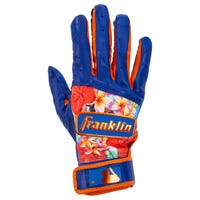 Franklin Pro Classic Francisco Lindor Adult Baseball Batting Gloves in Blue Size Large