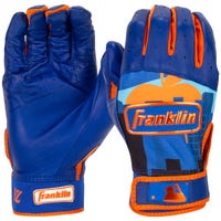 Franklin Pro Classic Francisco Lindor Adult Baseball Batting Gloves in Blue Size Medium