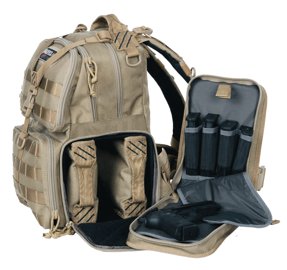 G Outdoors T1612BPB Tactical Range Backpack