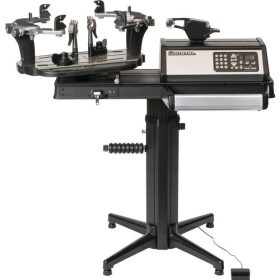 GAMMA 7900 ELS 6pt Quick Mount + Quick Action Tennis Stringing Machine w/ LED Panel