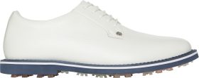 G/FORE Gallivanter Pebble Leather Golf Shoes 2025 - Snow/Twilight - 9 - MEDIUM