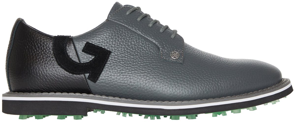 G/FORE Gallivanter Pebble Leather Two Tone Golf Shoes - Charcoal - 15 - MEDIUM