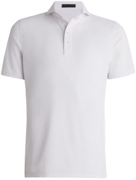 G/FORE Rib Gusset Tech Pique Men's Golf Polo - White, Size: XXL