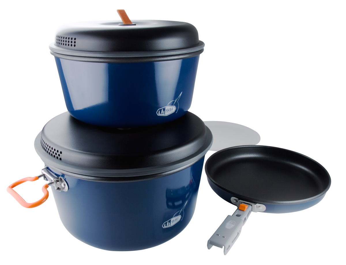 GSI Outdoors Bugaboo Ceramic Base Camper Large Cookware Set