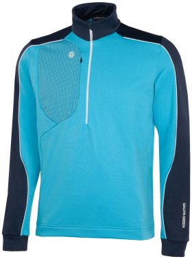 Galvin Green Dave Insulating Midlayer Men's Golf Pullover - Blue, Size: Medium