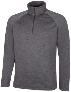 Galvin Green Dion Insulating Midlayer Men's Golf Pullover - Black, Size: XXXL