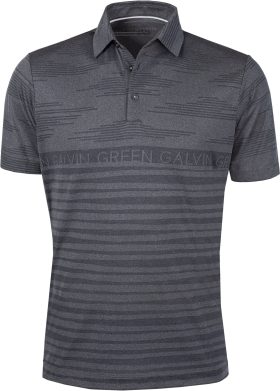 Galvin Green Maximus Men's Golf Polo - Black, Size: Large
