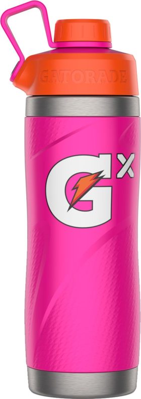 Gatorade Gx 30 oz. Stainless Steel Bottle, Neon Pink