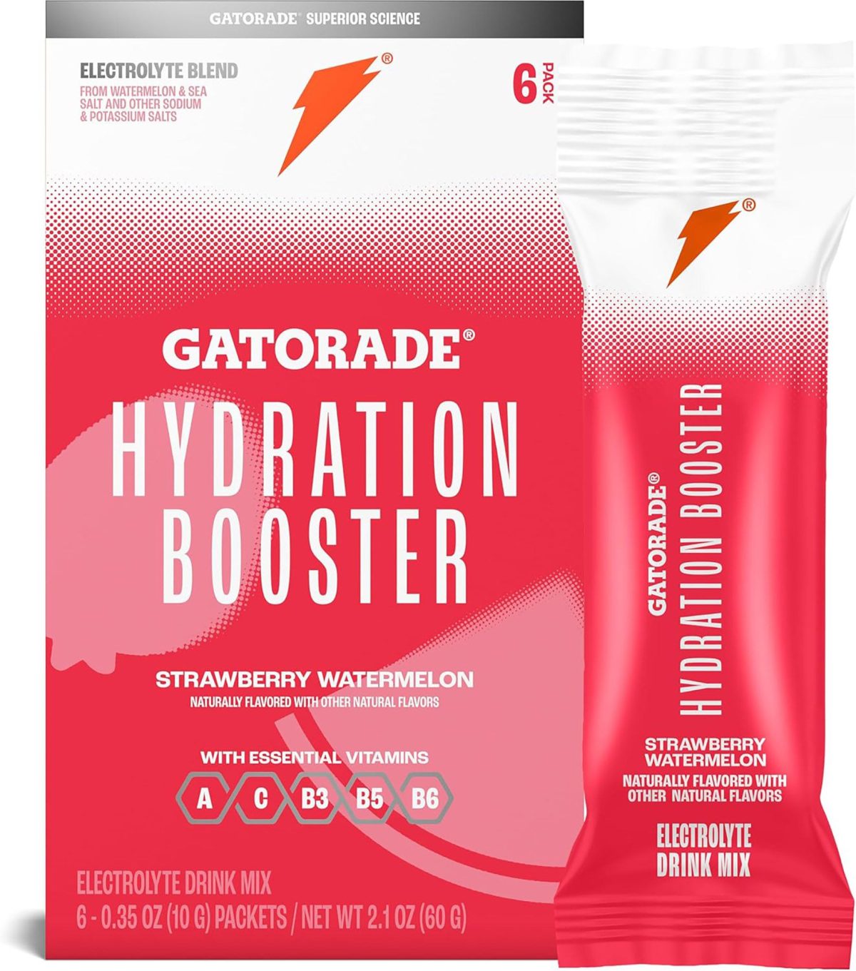 Gatorade Hydration Booster - 6 Pack, Sea