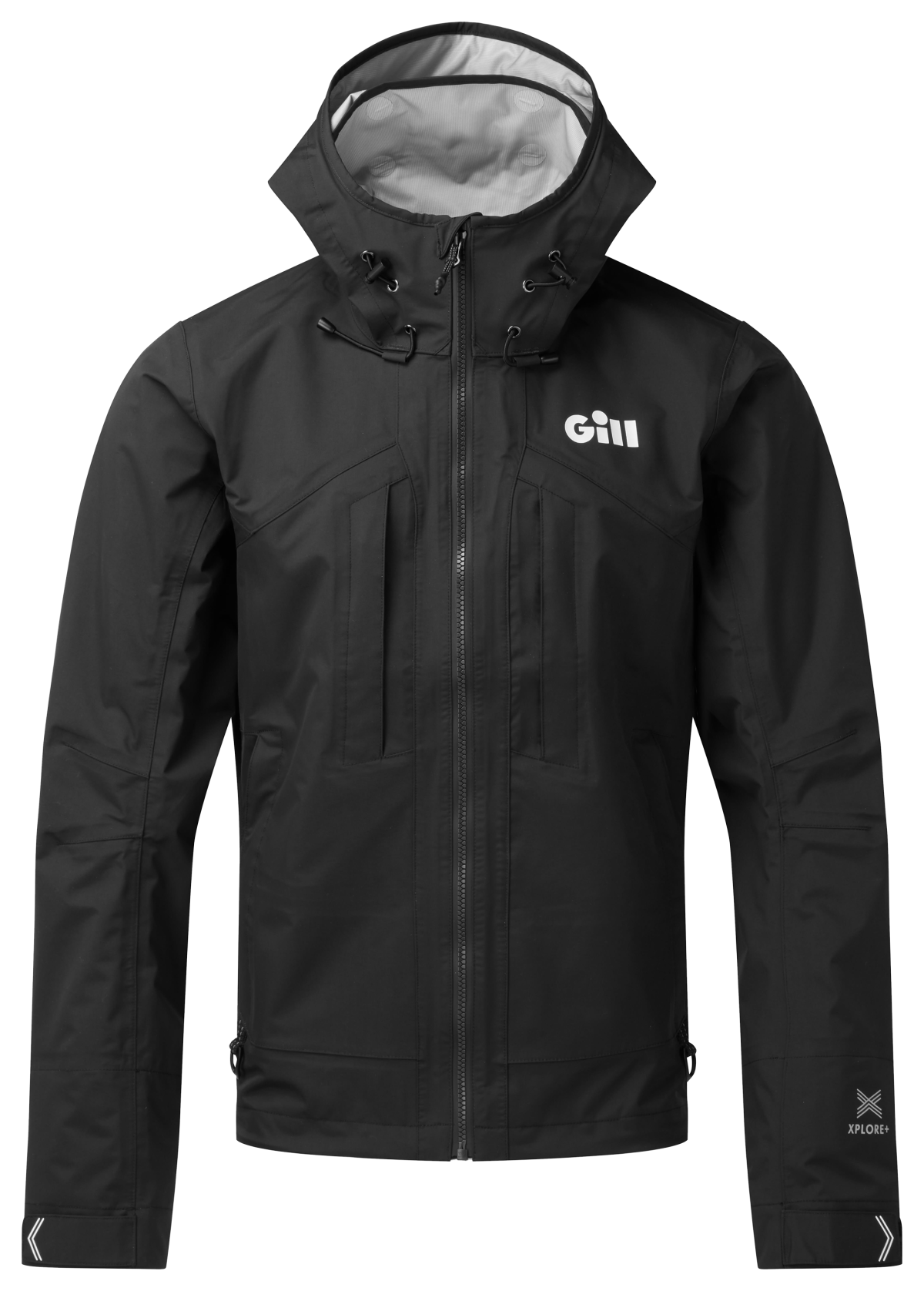 Gill Apex Pro-X Fishing Jacket for Men - Black - L