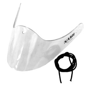 Goalie Lexan Throat Protector: V-Nose- Jr