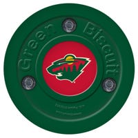 Green Biscuit Minnesota Wild Training Puck