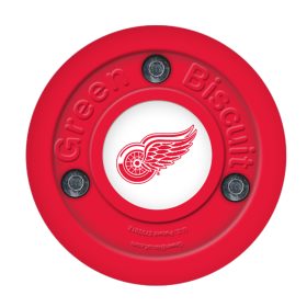 Green biscuit NHL Team Training Puck