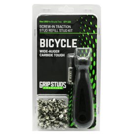 Grip Studs Traction Studs - Bicycle Tire Traction Studs with Tool (150 Pack)