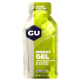 Gu Sports | Energy Gel - 24 Ct. Box Lemon Sublime, No Caffeine