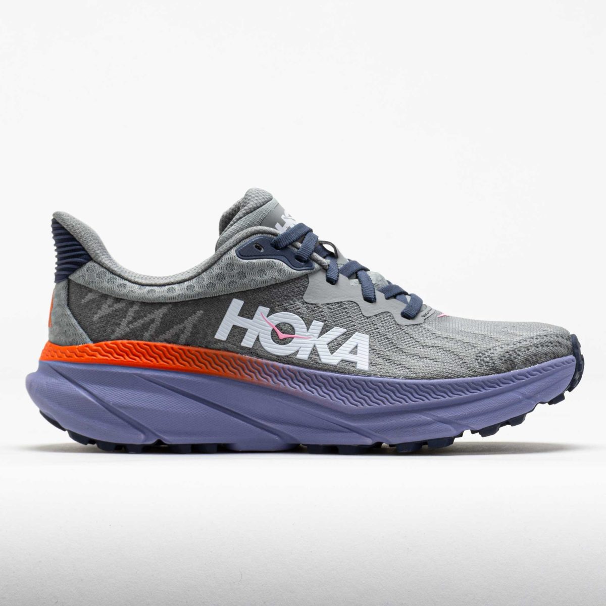 HOKA Challenger ATR 7 Women's Trail Running Shoes Galactic Grey/Wild Indigo