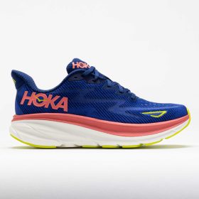 HOKA Clifton 9 Women's Running Shoes Evening Sky/Coral