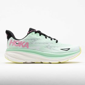 HOKA Clifton 9 Women's Running Shoes Mint Fluorite/Snow Melt