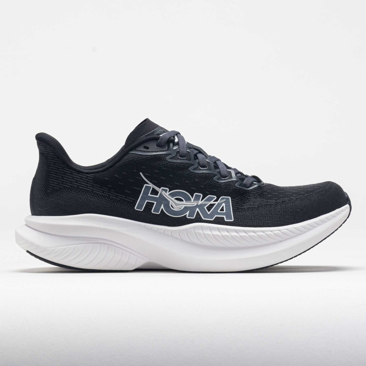 HOKA Mach 6 Men's Running Shoes Black/White