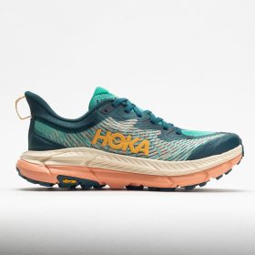 HOKA Mafate Speed 4 Women's Trail Running Shoes Deep Teal/Water Garden