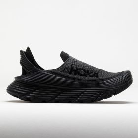 HOKA Restore TC Unisex Black/Black Walking Shoes