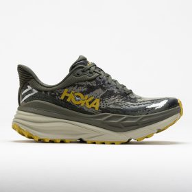 HOKA Stinson 7 Men's Trail Running Shoes Olive Haze/Forest Cover