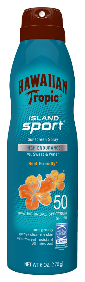 Hawaiian Tropic Island Sport Continuous Spray SPF 50 Sunscreen