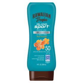 Hawaiian Tropic Island Sport SPF 50 Sunscreen Lotion