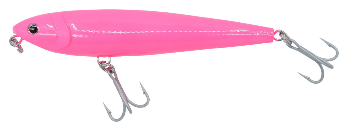 Hogy Lures Charter Grade Dog Walker - Pink