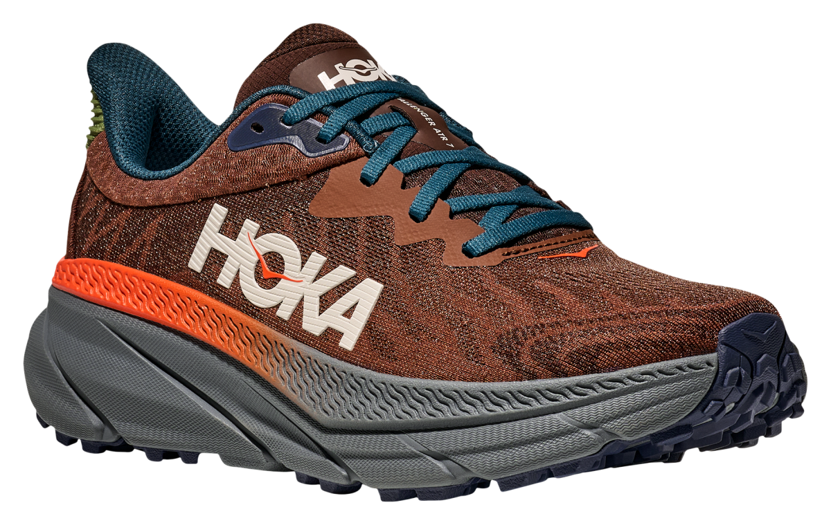 Hoka Challenger ATR 7 Trail Running Shoes for Men - Mineral Brown - 8M