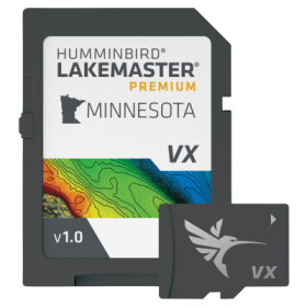 Humminbird LakeMaster Premium VX Digital Map Chart Card - Minnesota