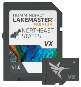 Humminbird LakeMaster Premium VX Digital Map Chart Card - Northeast