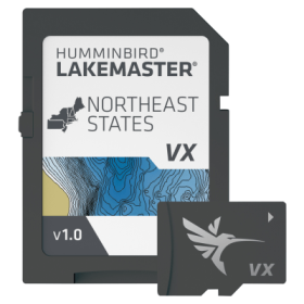 Humminbird LakeMaster VX Digital Map Chart Card - Northeast States