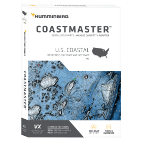 Hummminbird CoastMaster Digital Maps Card