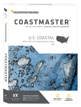 Hummminbird CoastMaster Digital Maps Card