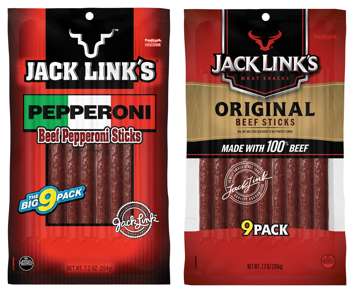 Jack Link's Original and Pepperoni Beef Stick 2-Pack Combo