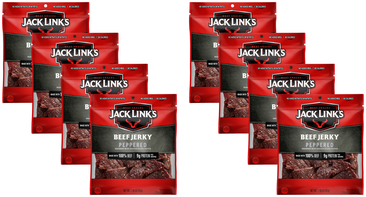 Jack Link's Peppered Beef Jerky - 2.85 oz. - 8 Pack