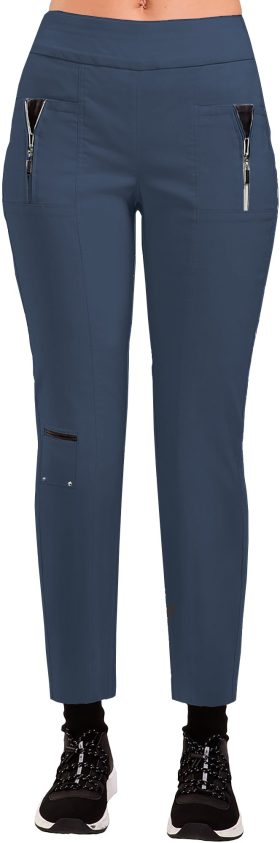 Jamie Sadock Womens Skinnylicious Ankle Golf Pants - Blue, Size: 8