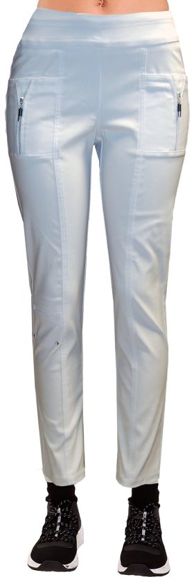 Jamie Sadock Womens Skinnylicious Ankle Golf Pants - White, Size: 18