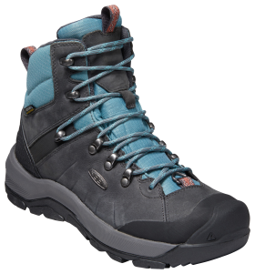 KEEN Revel IV Polar Insulated Waterproof Hiking Boots for Ladies - Magnet/North Atlantic - 7.5M